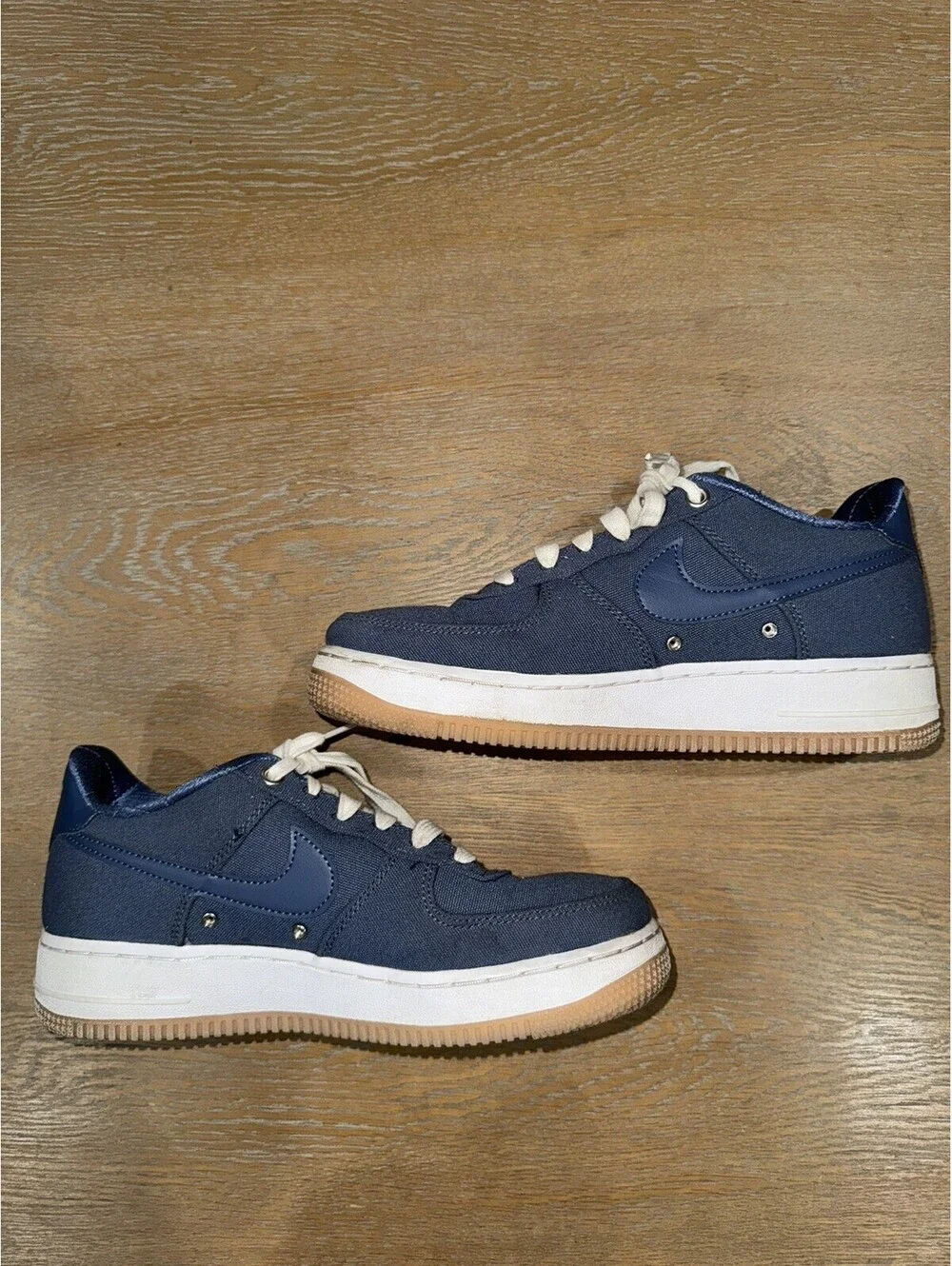 Nike Air Force 1 Low PRM West Coast Los Angeles Diffused Blue Sz 6.5Y Youth